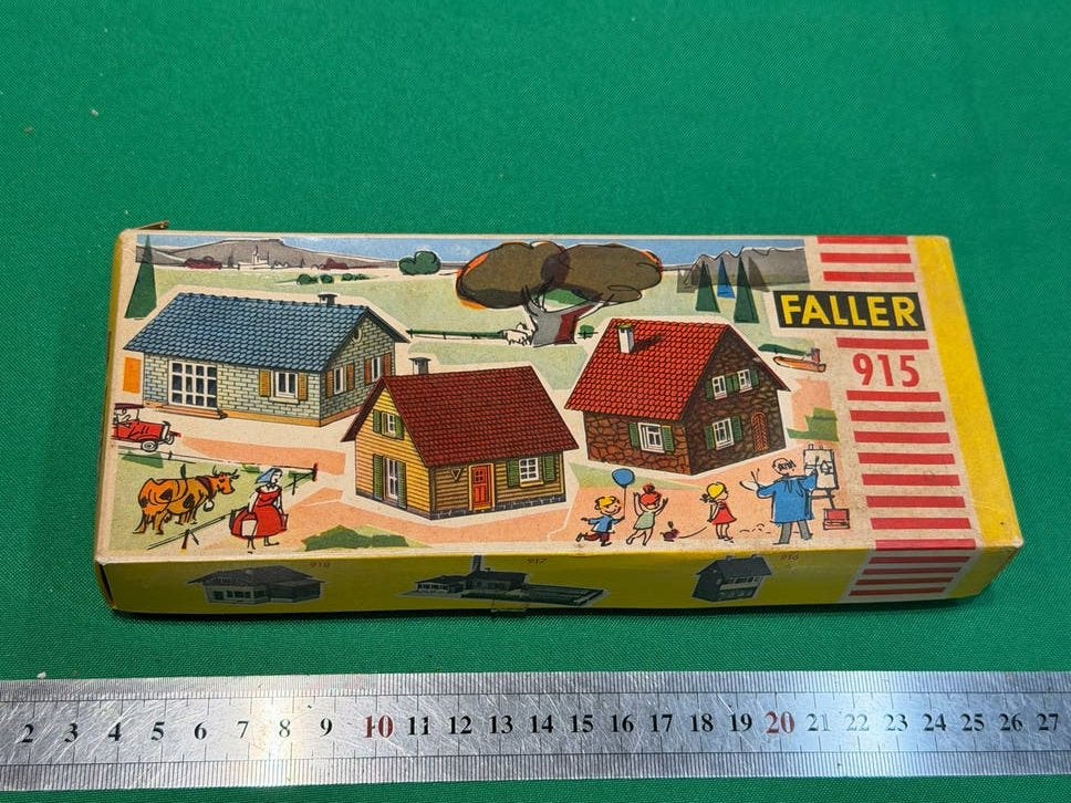 Faller 915 H0 Modelbouw Dorp Bouwpakket - Vintage, Hobby en Vrije tijd, Ophalen of Verzenden, Zo goed als nieuw
