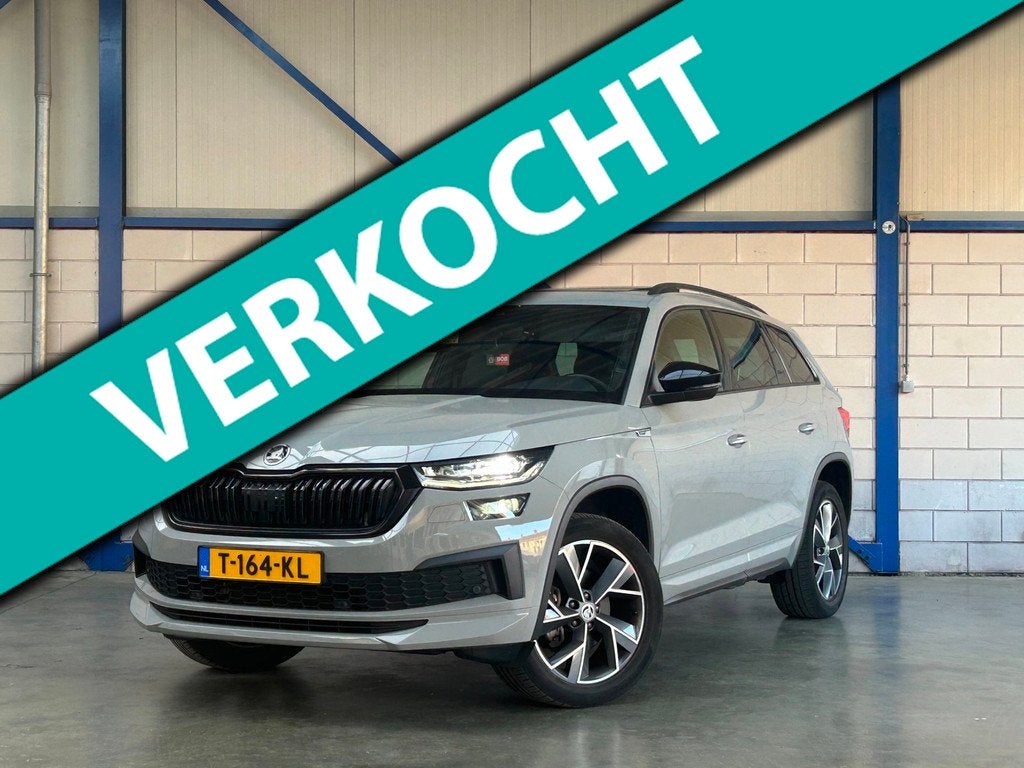 Skoda Kodiaq 1.5 TSI Sportline Business 7p. Pano, Euro 6, 4 cilinders, 150 pk, 7 stoelen