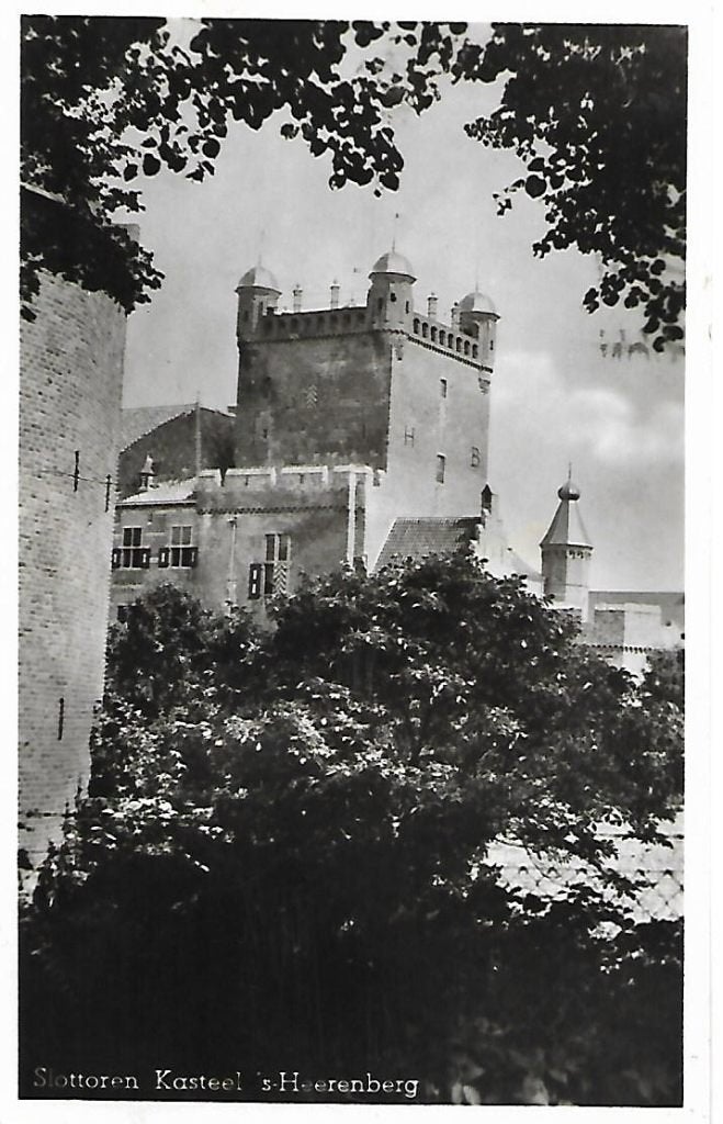's-Heerenberg- -Slottoren Kasteel., Verzenden, 1940 tot 1960, Gelopen, Gelderland