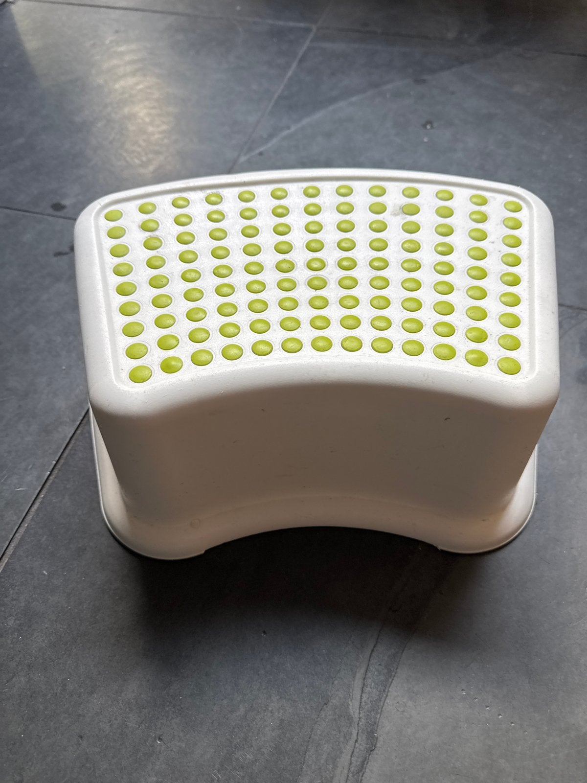 IKEA Försiktig Opstapje - Wit/Groen, Ophalen, Gebruikt