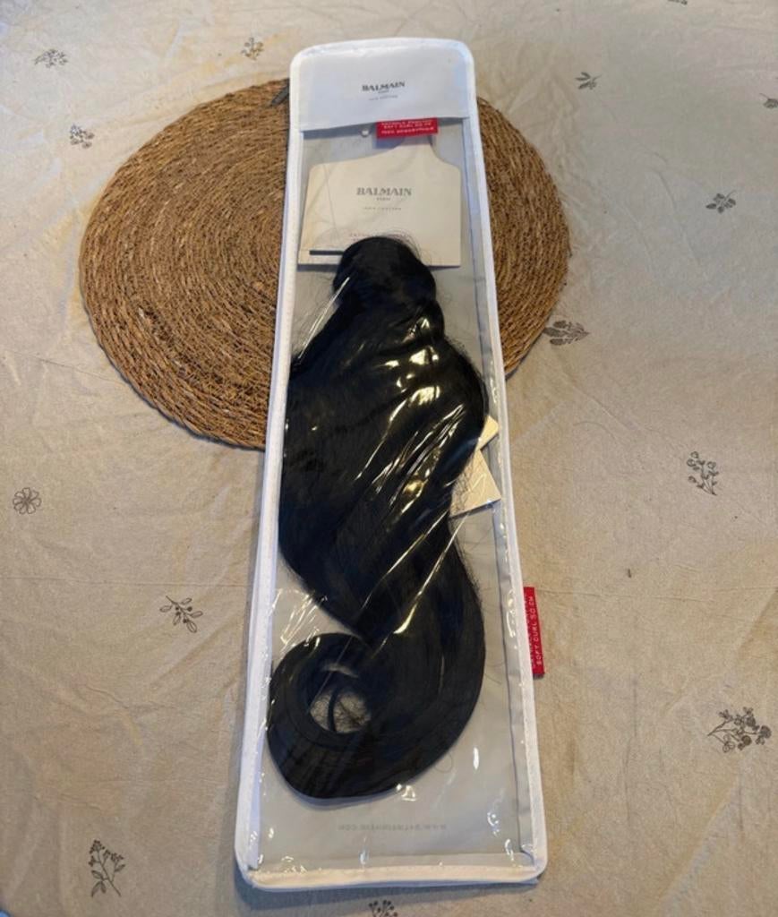 Balmain Catwalk Ponytail Memory Hair 55cm, Sieraden, Tassen en Uiterlijk, Uiterlijk | Haarverzorging, Ophalen of Verzenden, Nieuw