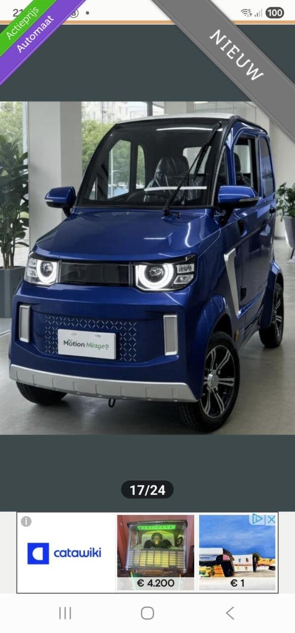 Motion MIRAGE 2.0/ 60V52AH LITHIUM SCOOTMOBIEL/DRAAISTOEL, Diversen, Overige merken, Nieuw, China, China