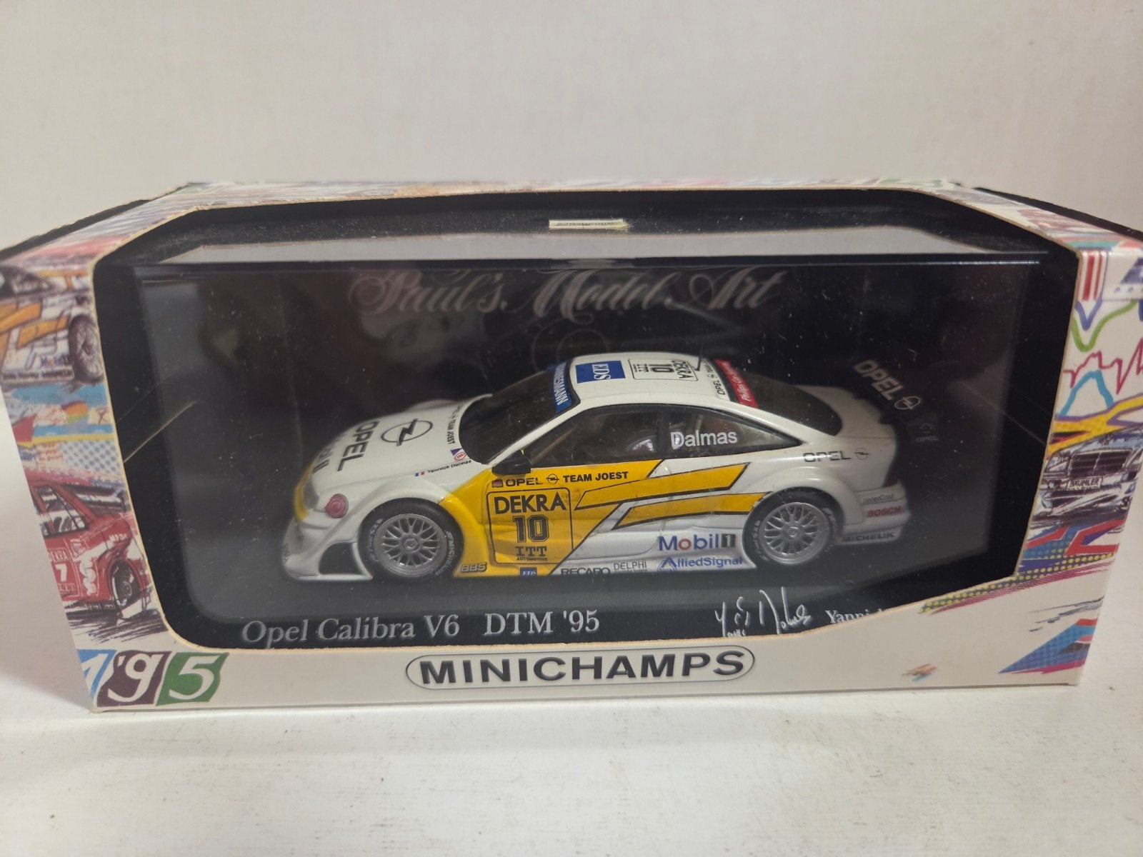 Minichamps Opel Calibra DTM Dalmas, Auto, ., Ophalen of Verzenden, Zo goed als nieuw