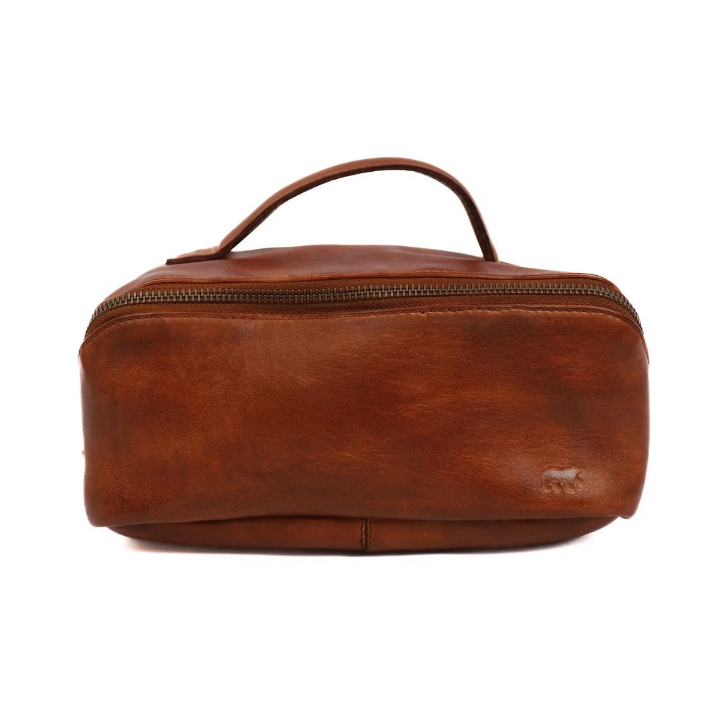 2 Bear Simone Cognac toilettassen NIEUW in verpakking, Sieraden, Tassen en Uiterlijk, Toilettassen, Ophalen of Verzenden, Nieuw