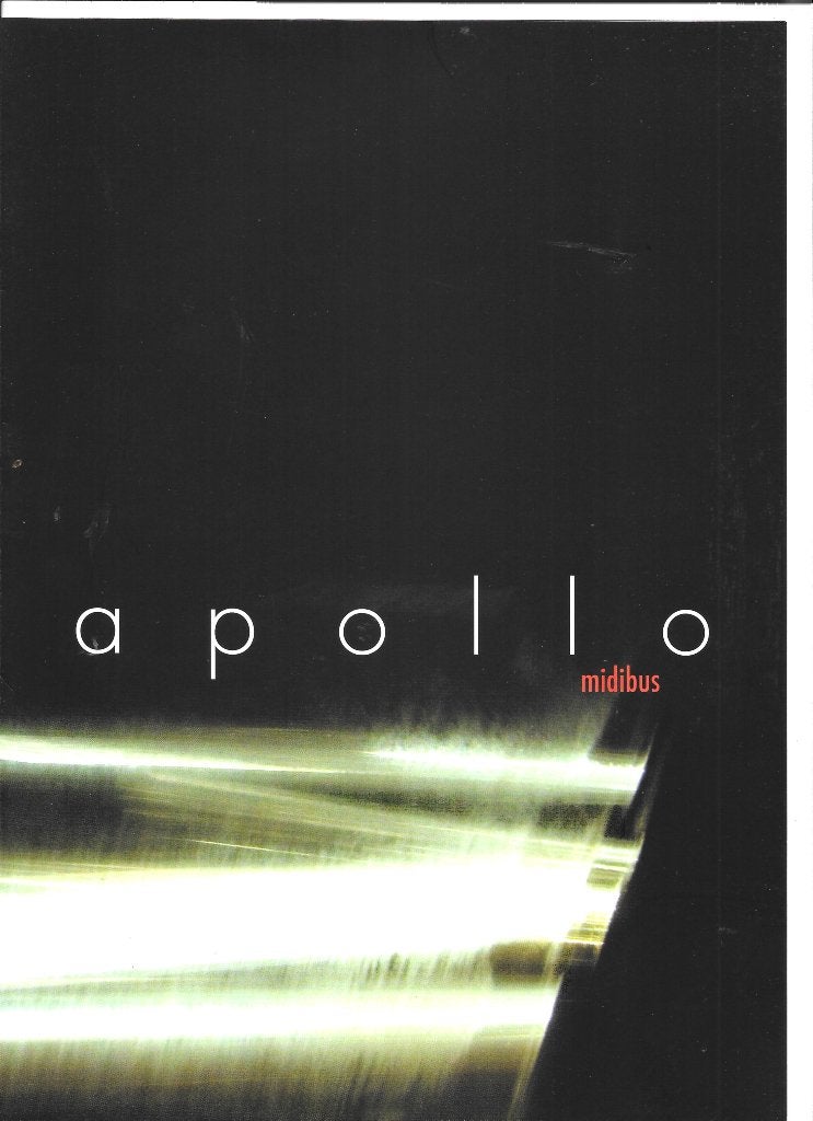 APOLLO (MIDIBUS), Boeken, Ophalen of Verzenden, Zo goed als nieuw, Overige merken