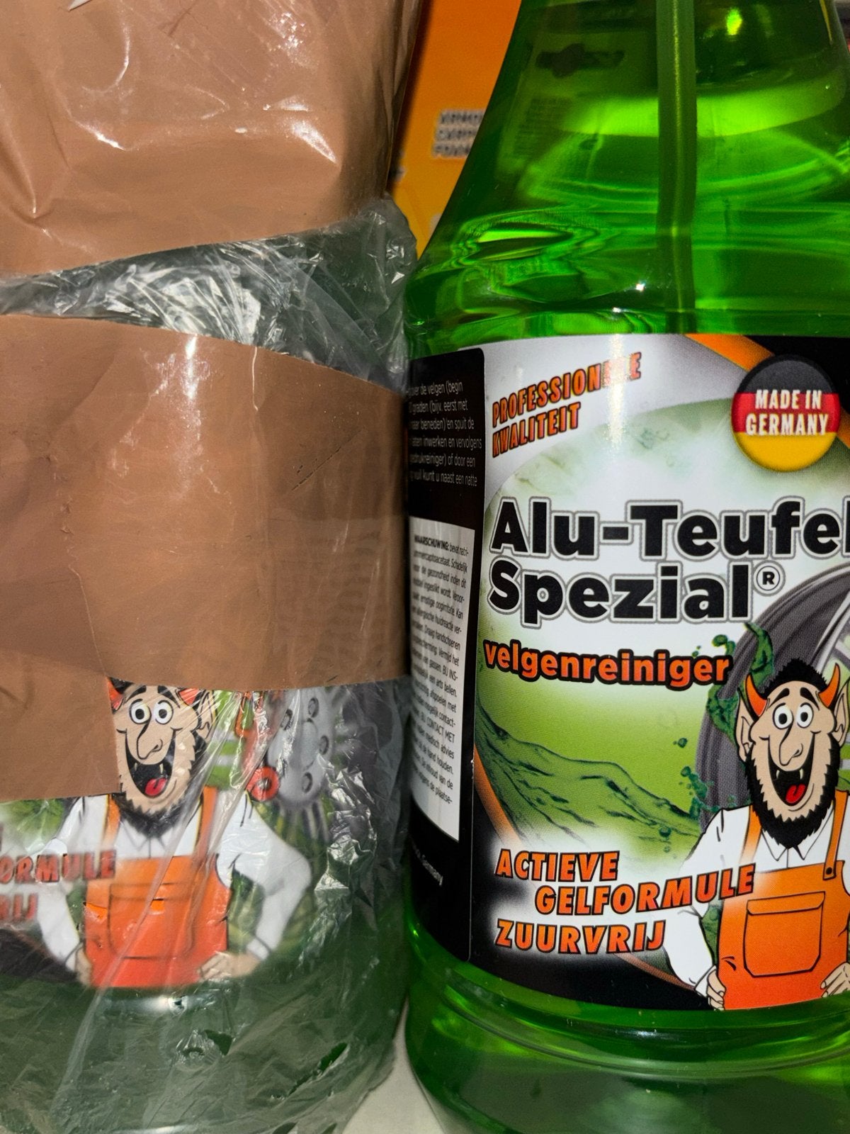 2x Alu-Teufel Spezial Velgenreiniger - Actieve Gelformule, Auto diversen, Verzenden