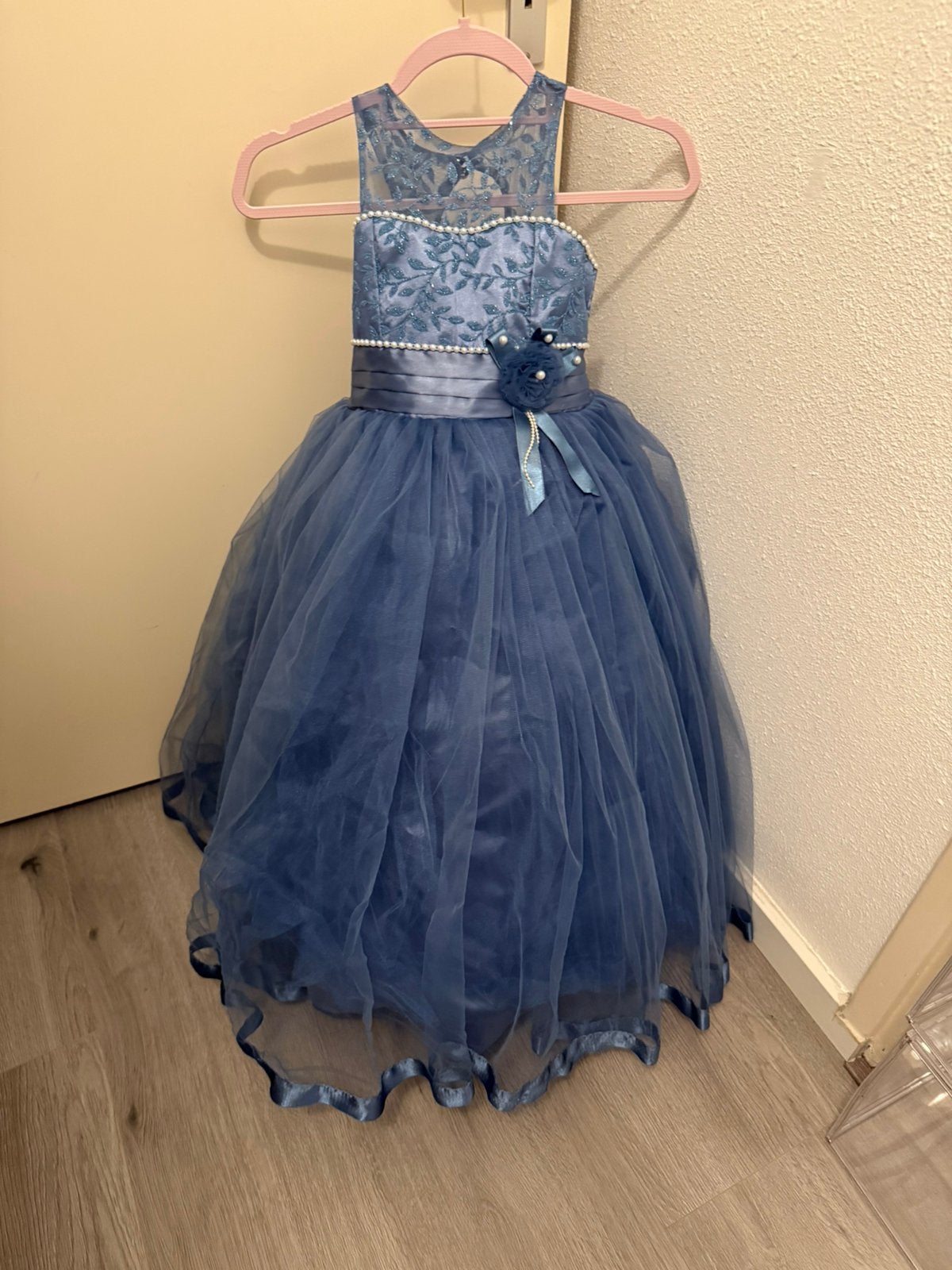 Prinsessenjurk, Kinderen en Baby's, Kinderkleding | Maat 128, Ophalen, Zo goed als nieuw, Meisje, Jurk of Rok