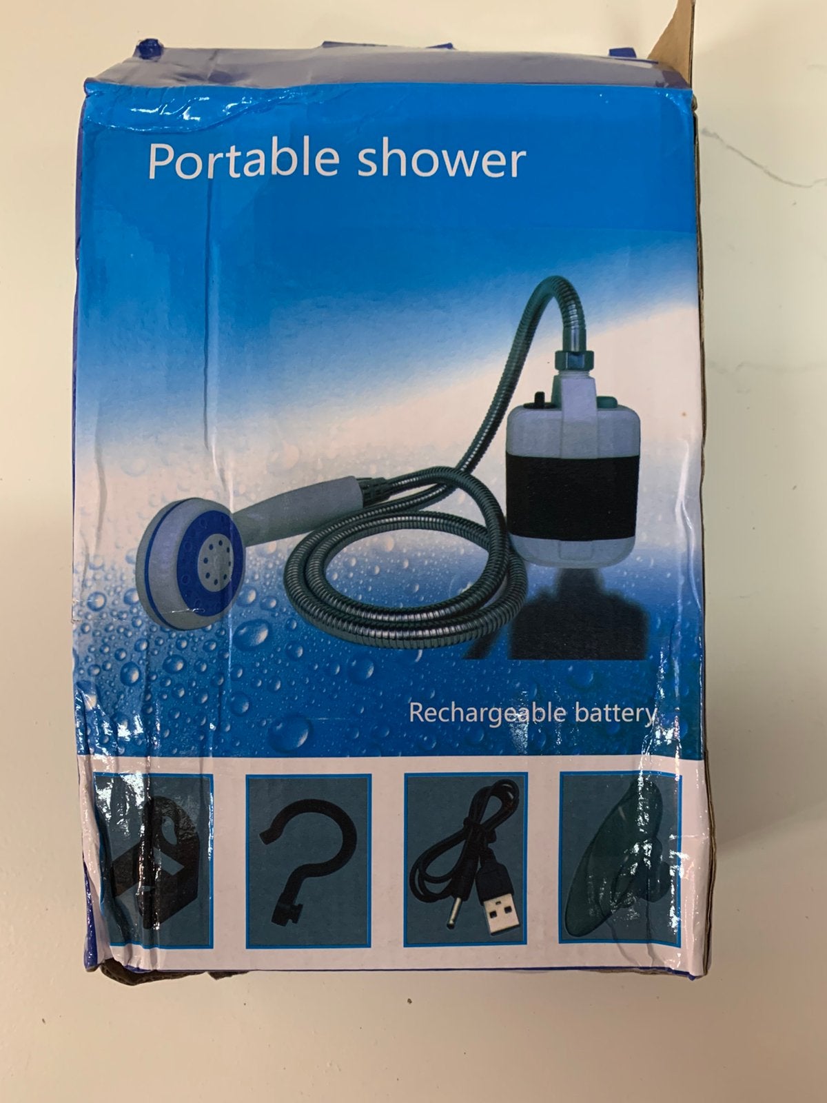 Mini portable shower, Caravans en Kamperen, Ophalen of Verzenden, Nieuw