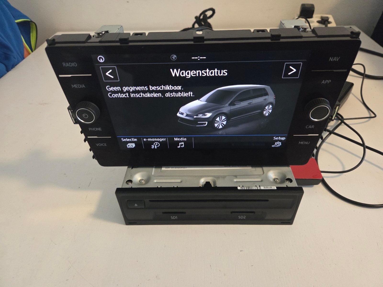 VW MIB2 8-inch infotainment set vrijgeschakeld!, Ophalen of Verzenden