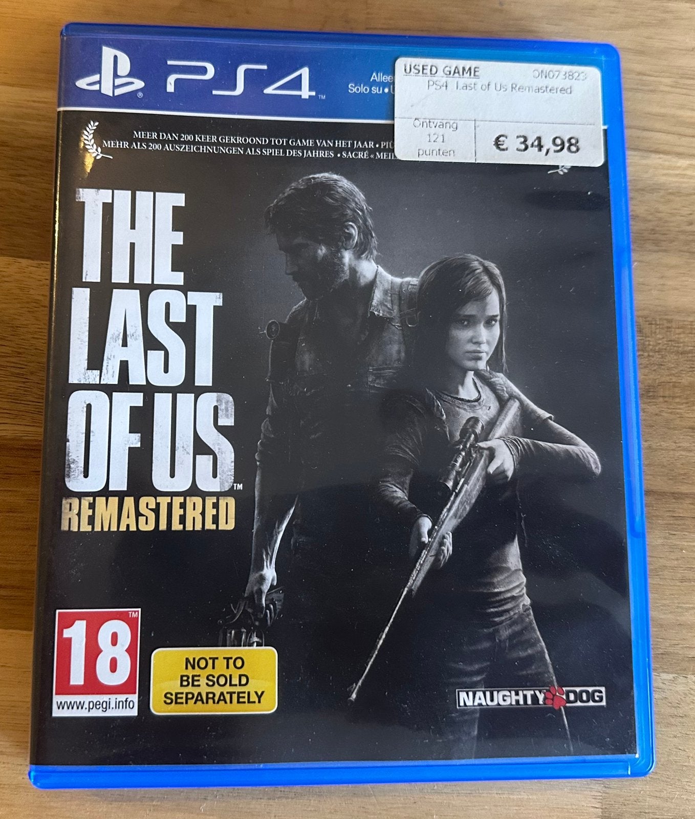 The Last of Us Remastered PlayStation 4, Avontuur en Actie, Vanaf 18 jaar, 1 speler, Eén computer