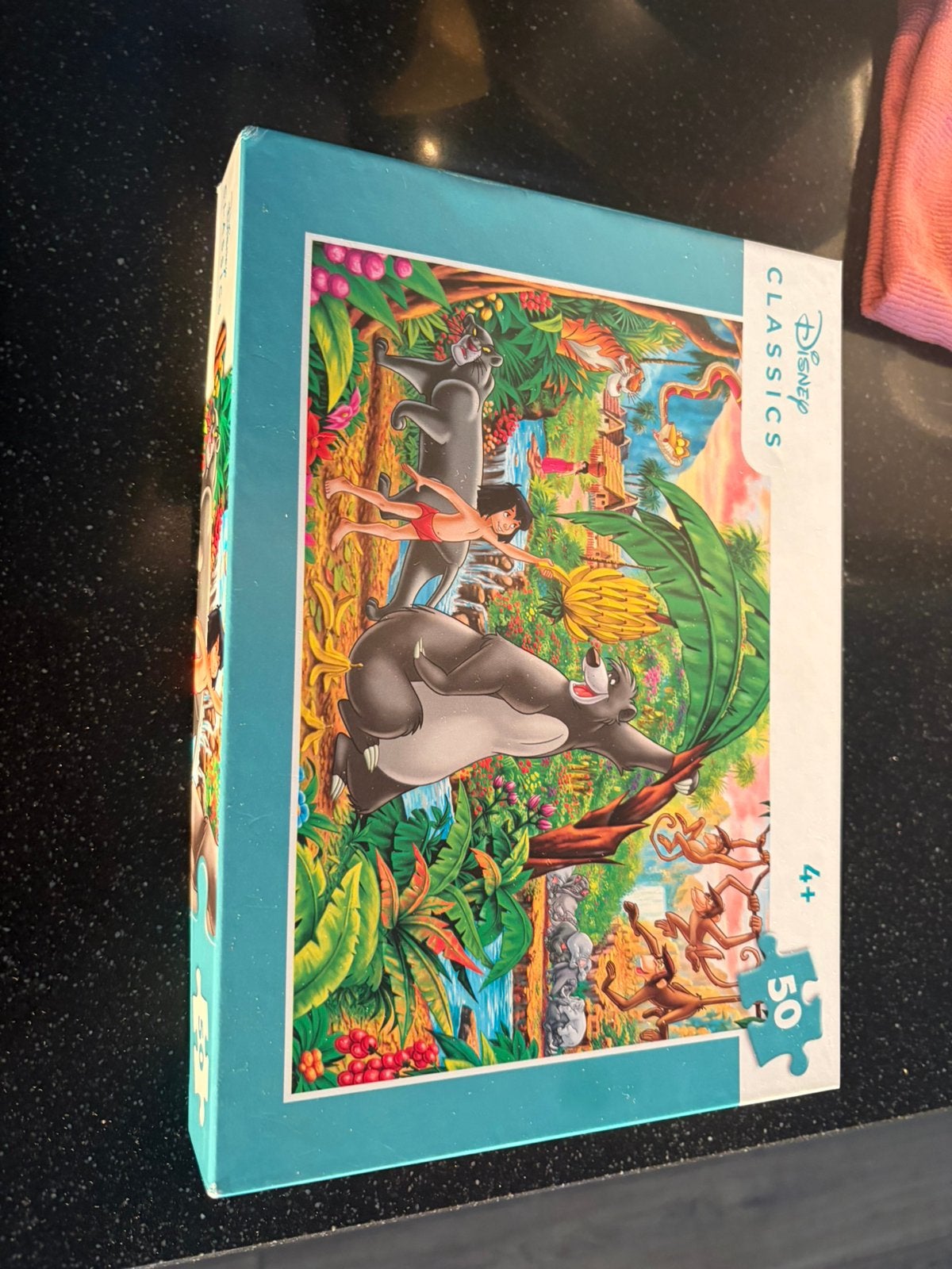Kinderpuzzel Disney Jungle Book, Verzenden, Minder dan 500 stukjes, Zo goed als nieuw