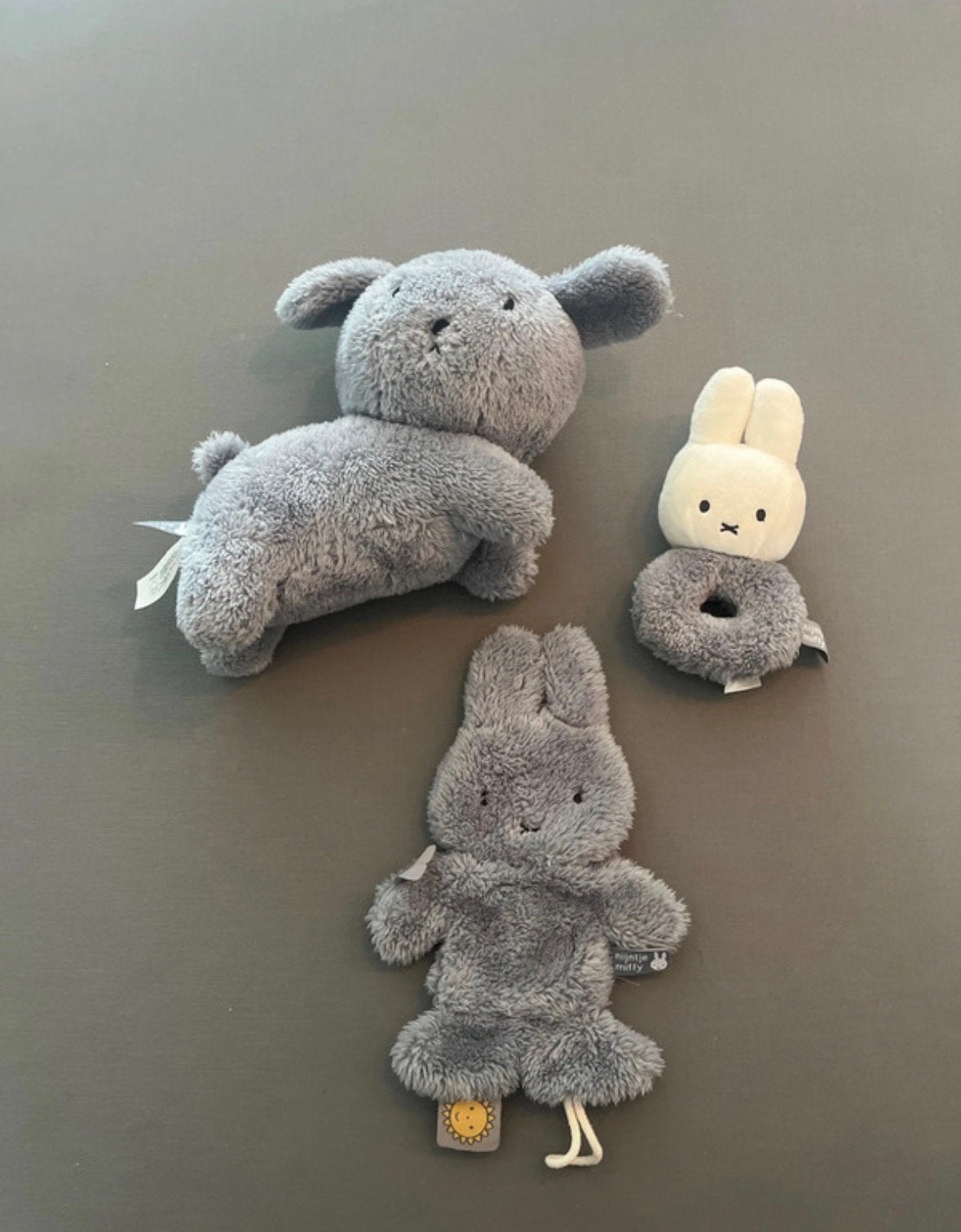 Nijntje Miffy - Blauw - Rammelaar, knuffeldoekje en knuffel, Overige merken, Overige typen, Blauw, Nijntje
