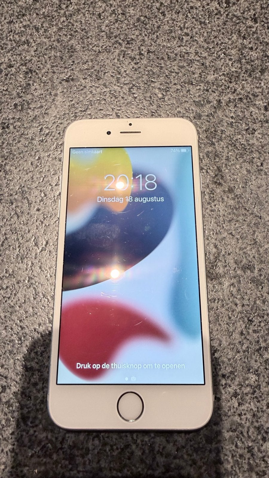 iPhone 6s 32GB Zilver - Goede staat, batterij 79%, Telecommunicatie, Mobiele telefoons | Apple iPhone, Gebruikt, 32 GB, Ophalen of Verzenden
