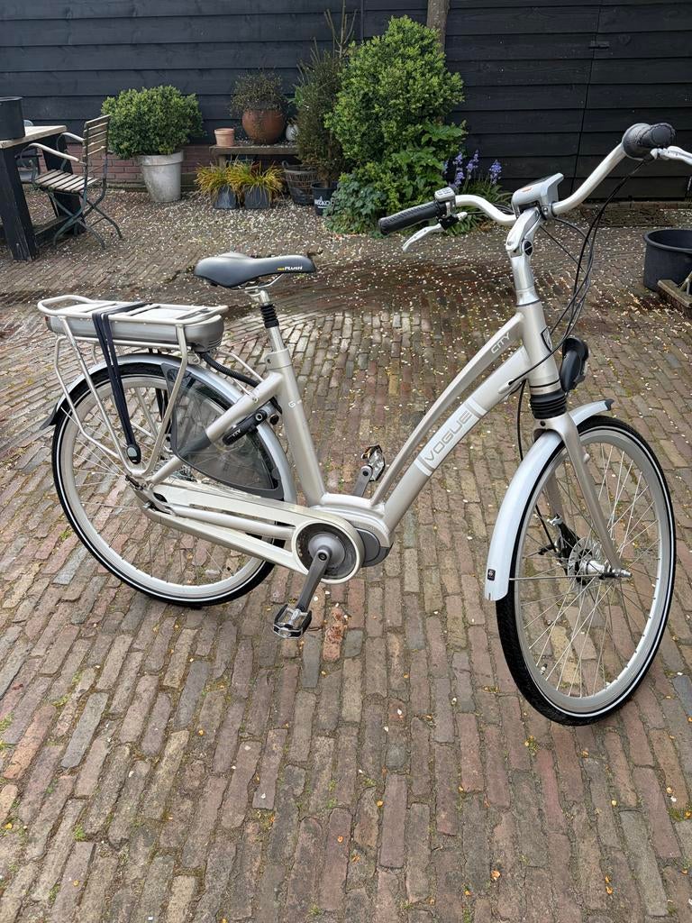 Vogue City E-bike - Comfortabel - vrijwel niet gebruikt, Velgrem, 50 tot 53 cm, Ophalen, Overige merken