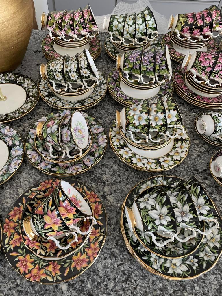 Royal Albert provincial flowers trio’s, Ophalen