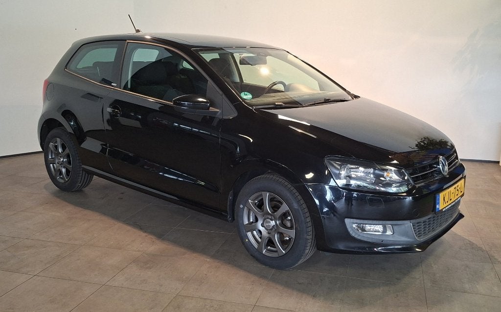 VW POLO 6R  1.4 16V  SPORTLINE, Voorwielaandrijving, Stof, Zwart, 4 cilinders