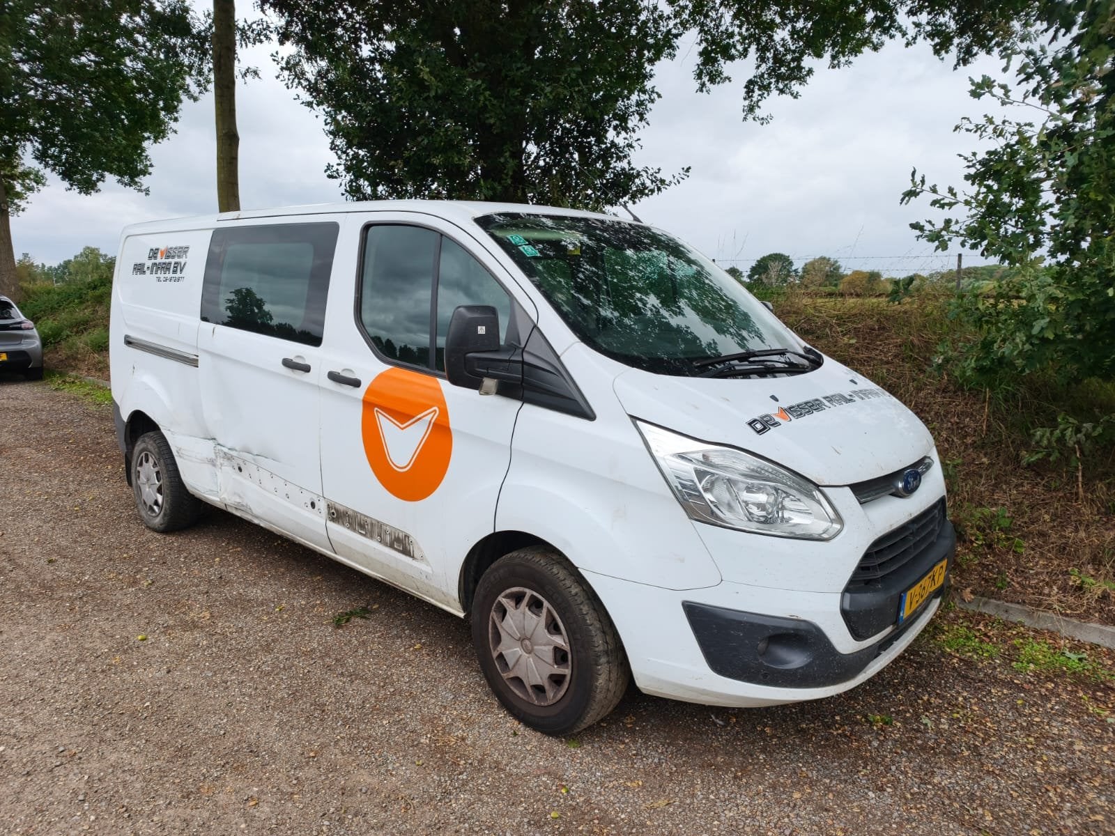 Ford Transit Custom 2.0TDCI L2H1 *Motor Defect* Dubbele Cabi, Voorwielaandrijving, 4 cilinders, Wit, Bedrijf