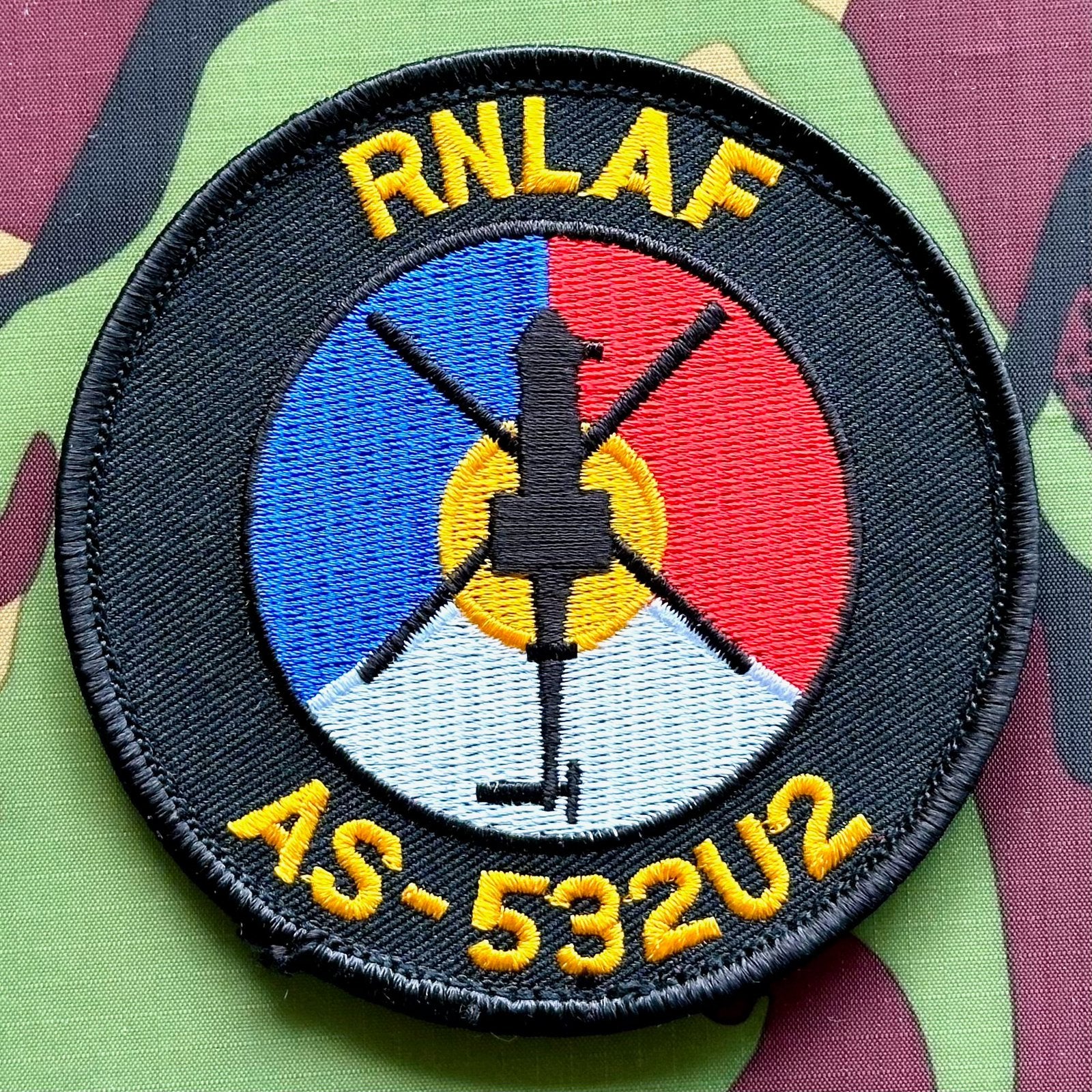 Patch RNLAF 300 SQN, Verzamelen, Ophalen of Verzenden, Zo goed als nieuw
