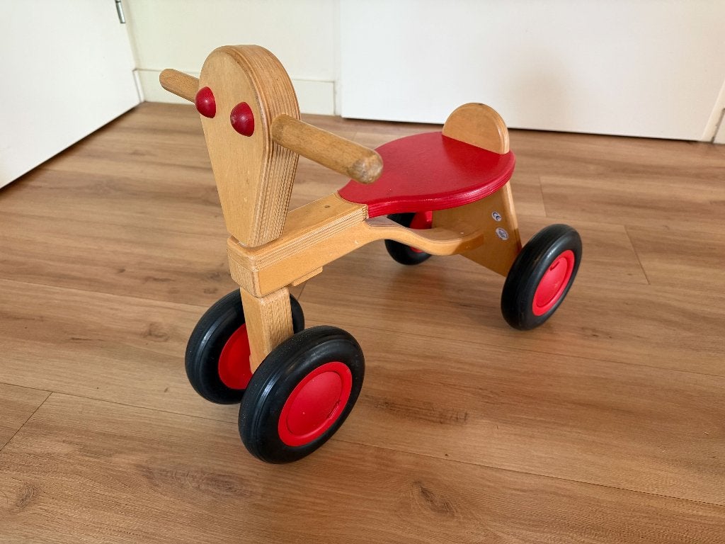 Loopfiets - hout - van dijk, Ophalen, Gebruikt