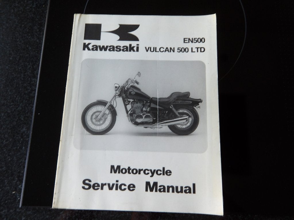 Kawasaki EN500 Vulcan 500 LTD Motorfiets Service Manual, Motoren, Ophalen of Verzenden, Kawasaki