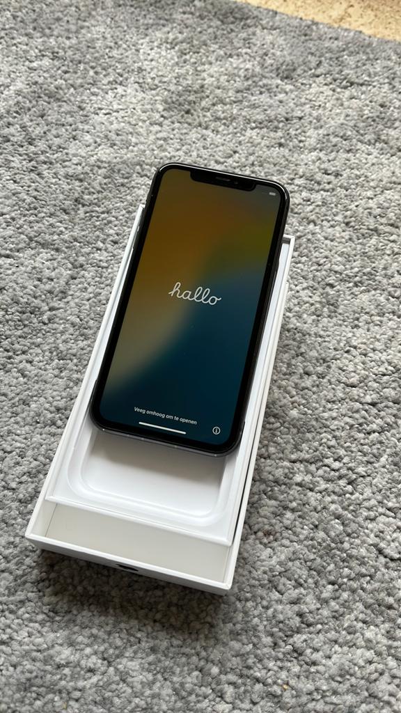 Apple Iphone 11, Telecommunicatie, Mobiele telefoons | Apple iPhone, Ophalen, Gebruikt, Zwart, 78 %