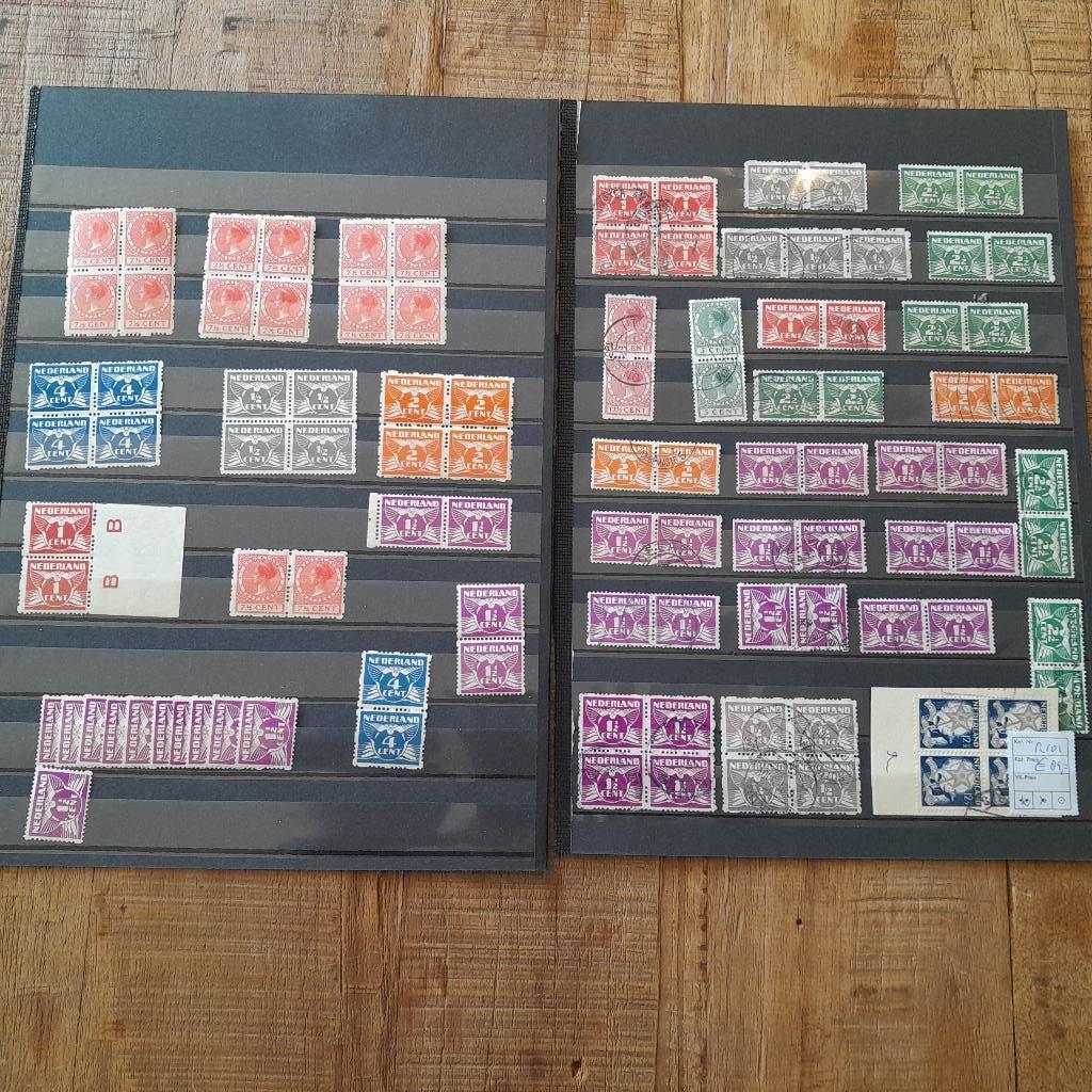 kaveltje roltanding, Postzegels en Munten, Postzegels | Nederland, Ophalen of Verzenden, T/m 1940, Gestempeld