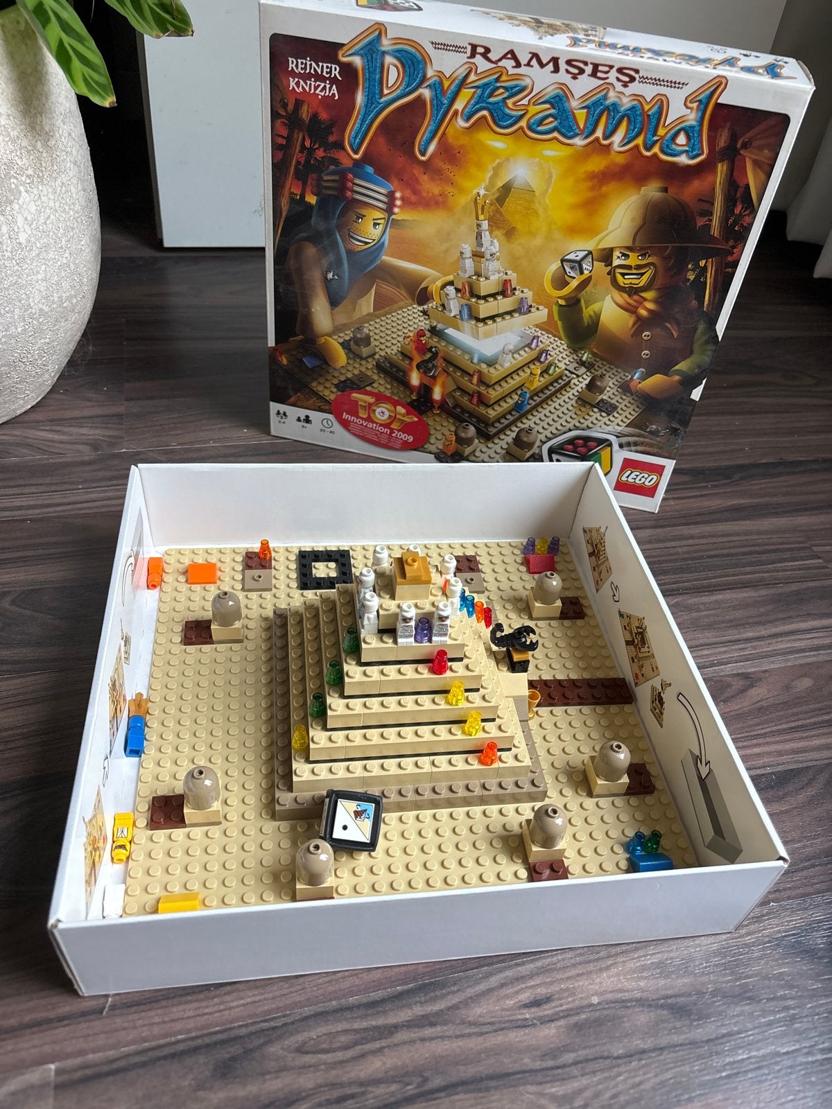LEGO Ramses Pyramid bordspel - Zo goed als nieuw, Drie of vier spelers, Ophalen, Zo goed als nieuw