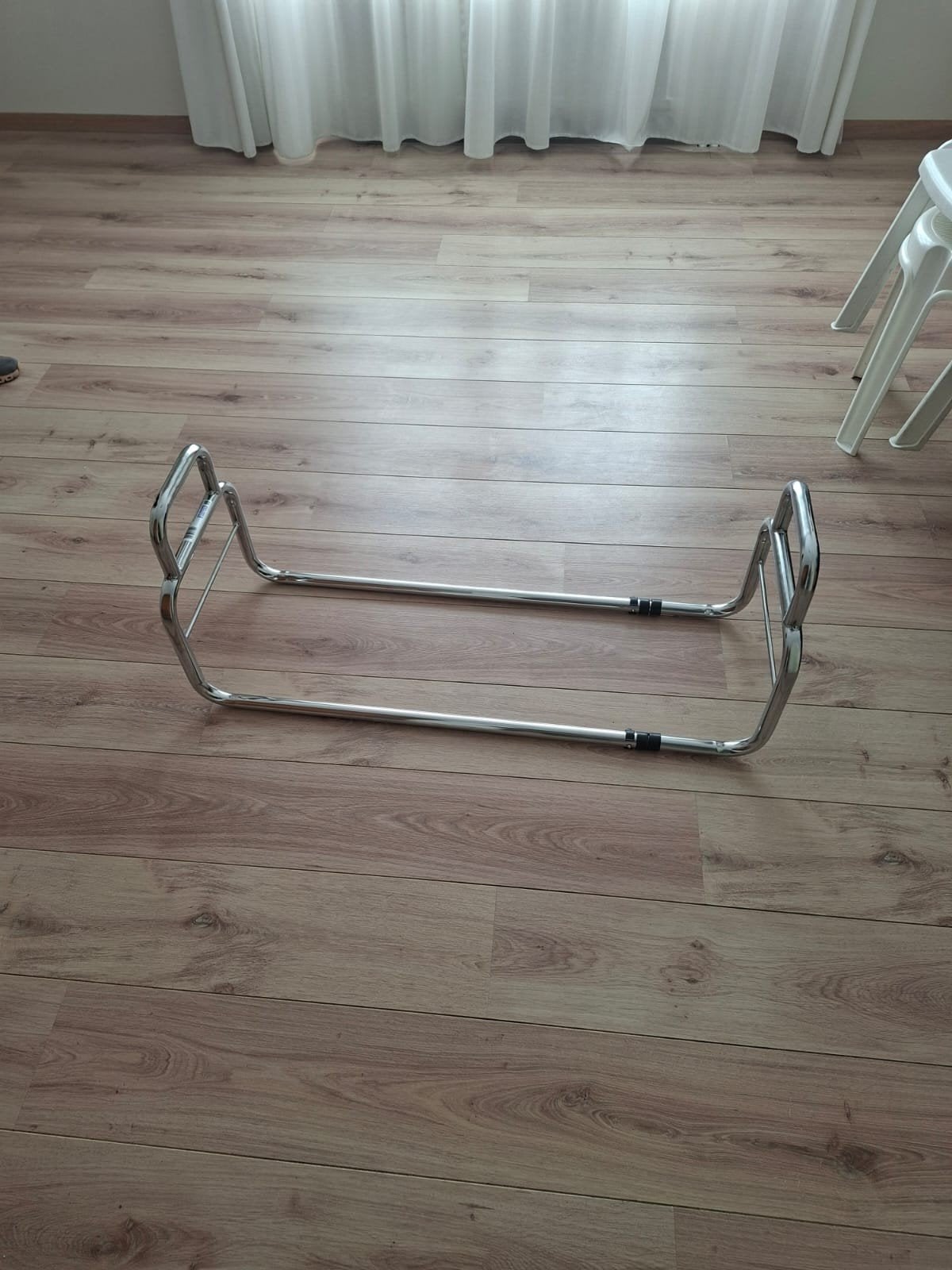 te koop verstelbare bedbeugel, Ophalen