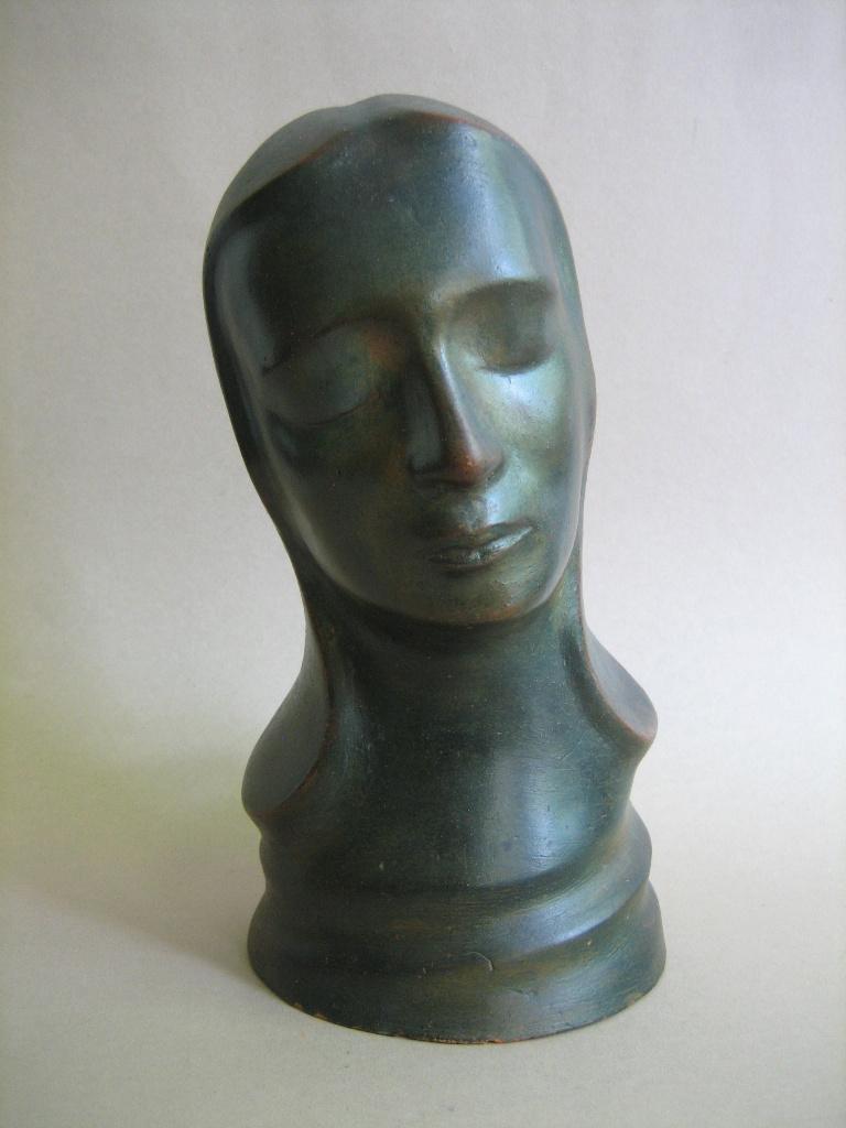 Oud Art Deco beeld Elisa de Ridder - van Mastrigt aardewerk, Ophalen of Verzenden