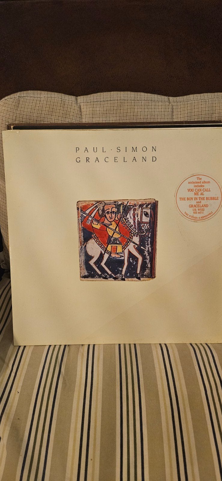 Paul Simon - Graceland LP (Pop, 1986), Cd's en Dvd's, Ophalen, LP, Pop, Zo goed als nieuw