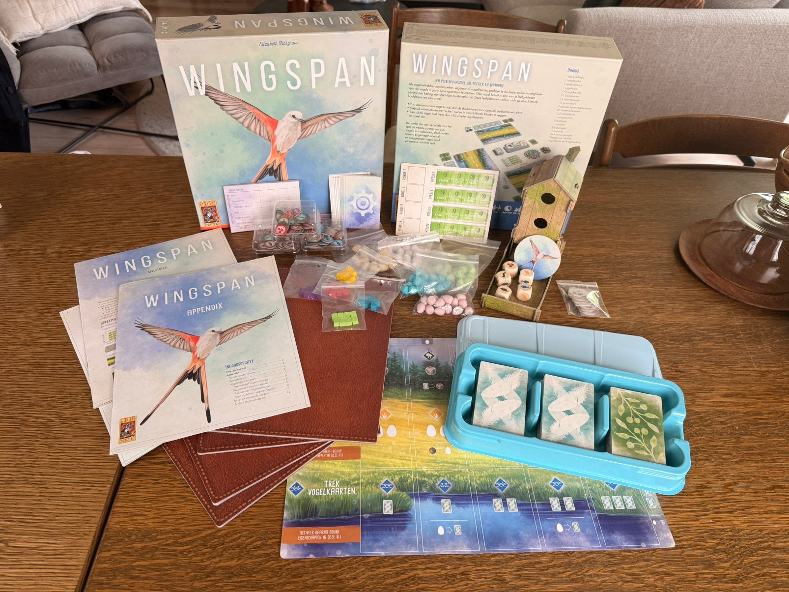 Wingspan NL. 999games. ZGAN, Ophalen of Verzenden, Zo goed als nieuw