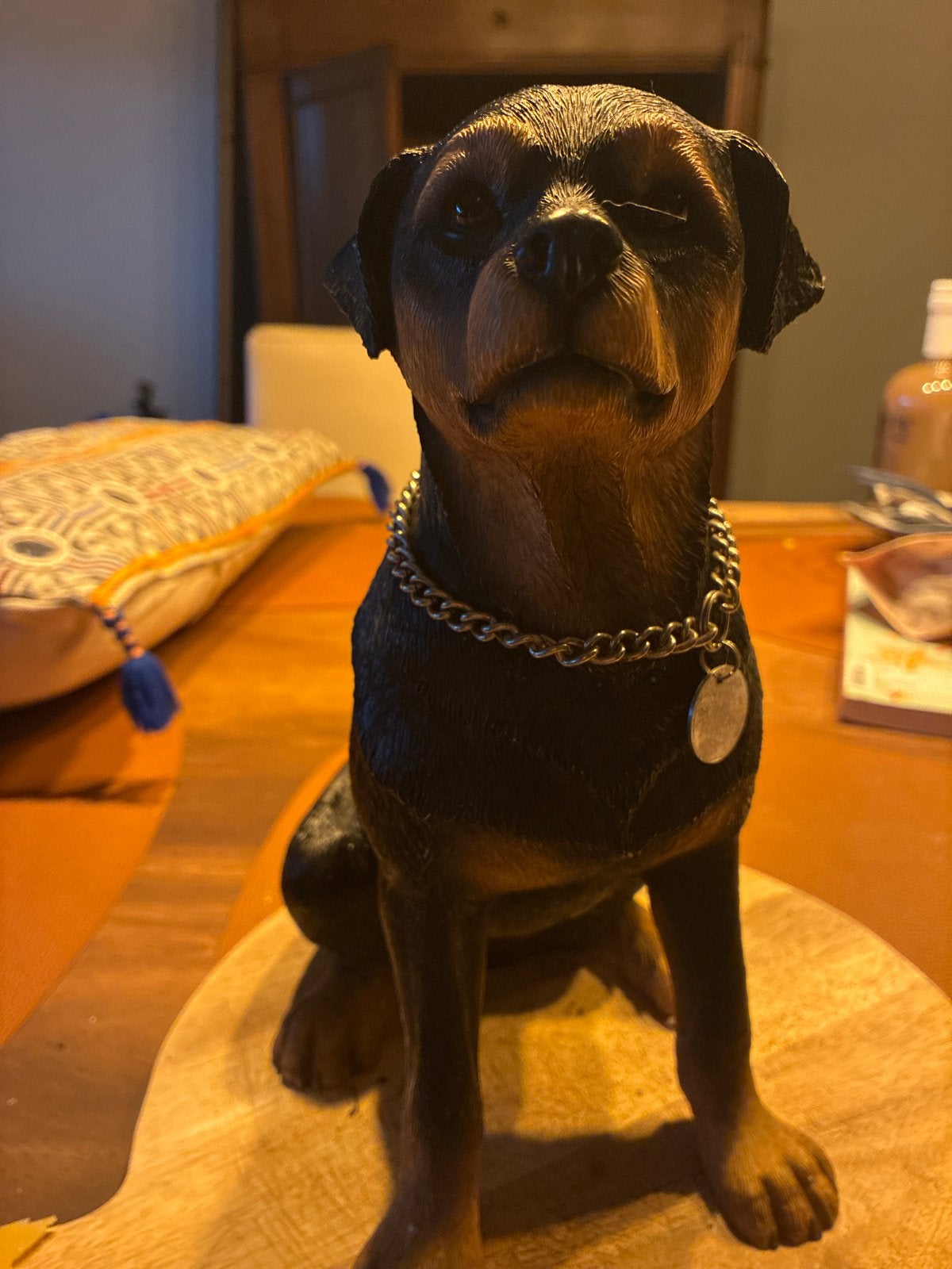 Prachtig Rottweiler Beeld - The Leonardo Collection 2001, Ophalen, Zo goed als nieuw, Dier