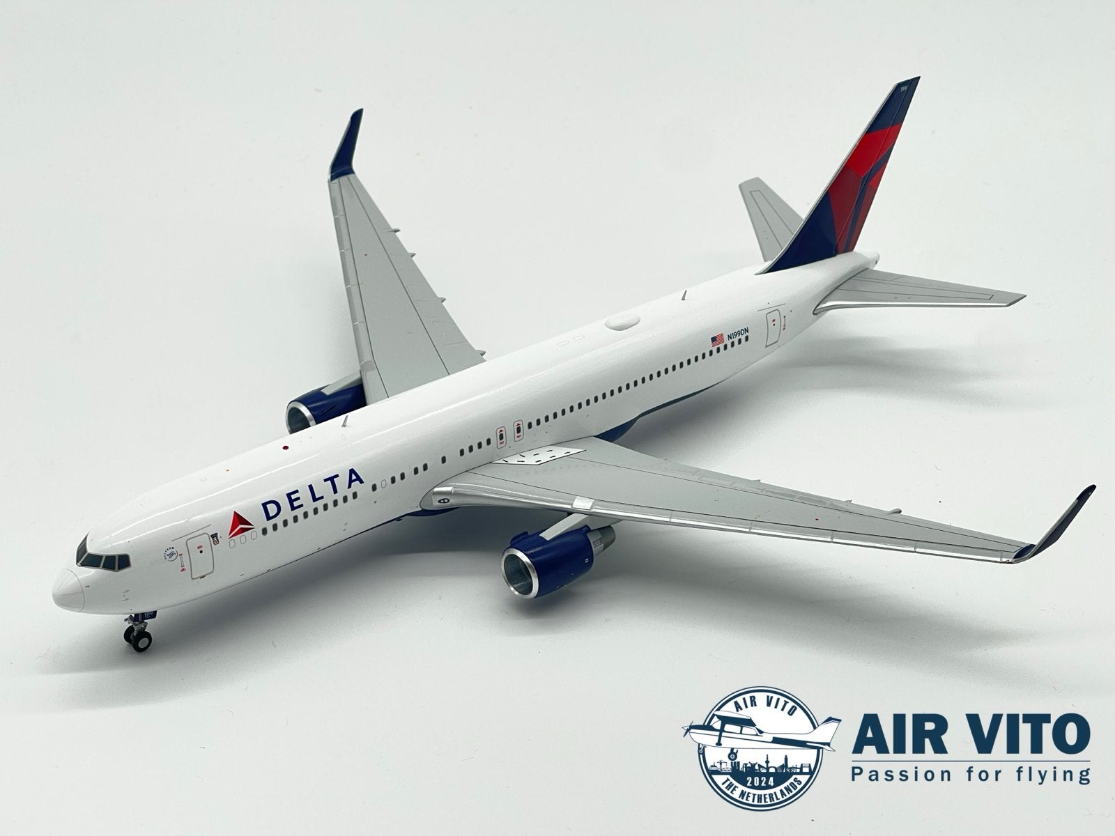Nieuw Delta Boeing 767-300ER schaalmodel - Gemini200, Verzamelen, Schaalmodel, ., Ophalen of Verzenden, .