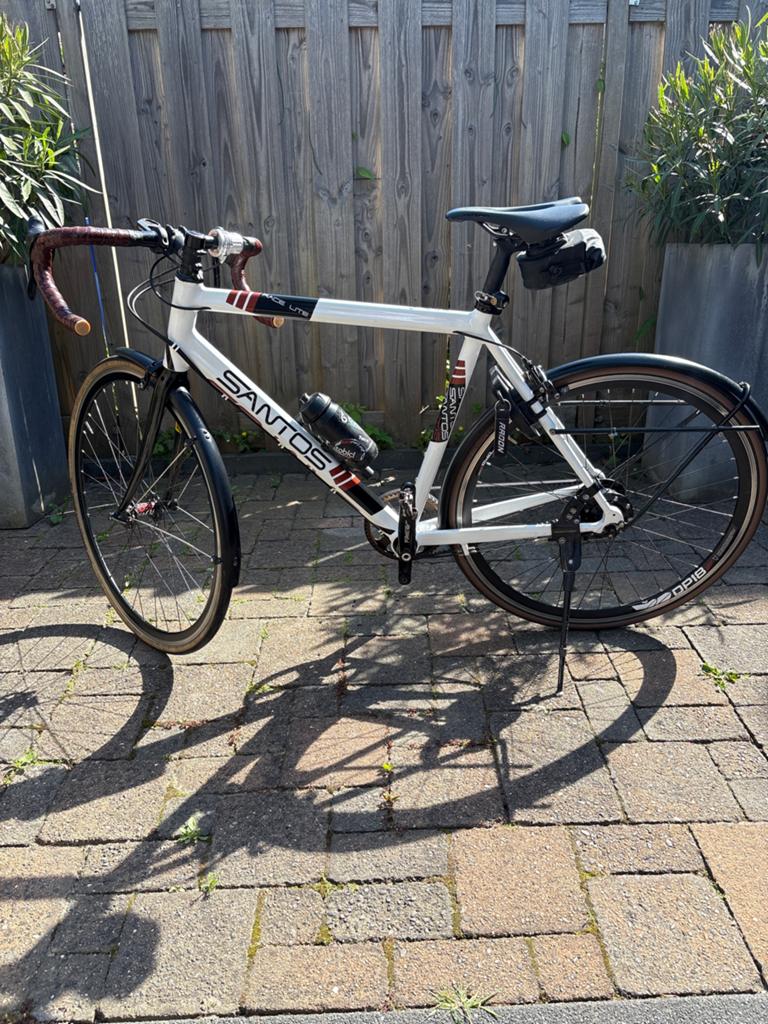 Santos Race Lite Herenfiets met Rohloff naaf, Fietsen en Brommers, Fietsen | Heren | Sportfietsen en Toerfietsen, 28 inch, Zo goed als nieuw