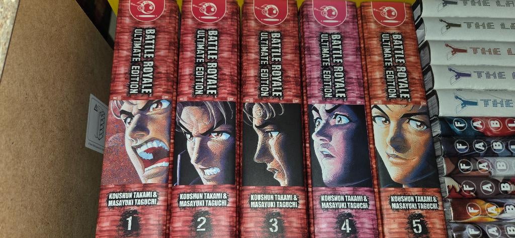 Battle Royale Manga The Ultimate Editions OOP, Meerdere comics, Ophalen of Verzenden, Zo goed als nieuw, Japan (Manga)