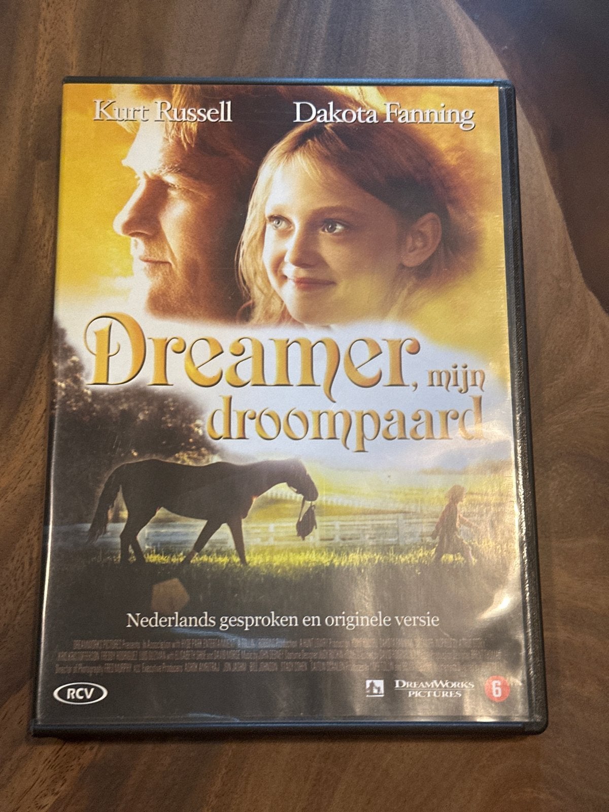 Dreamer, mijn droompaard DVD - Nederlands gesproken, Gebruikt, Overige genres, Vanaf 6 jaar, Inclusief doosje