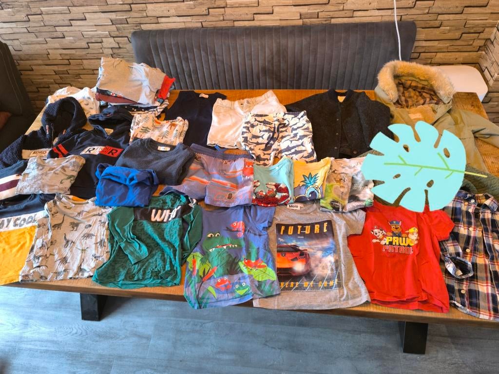 Jongenskledingpakket maat 98, Ophalen, Gebruikt, Maat 86