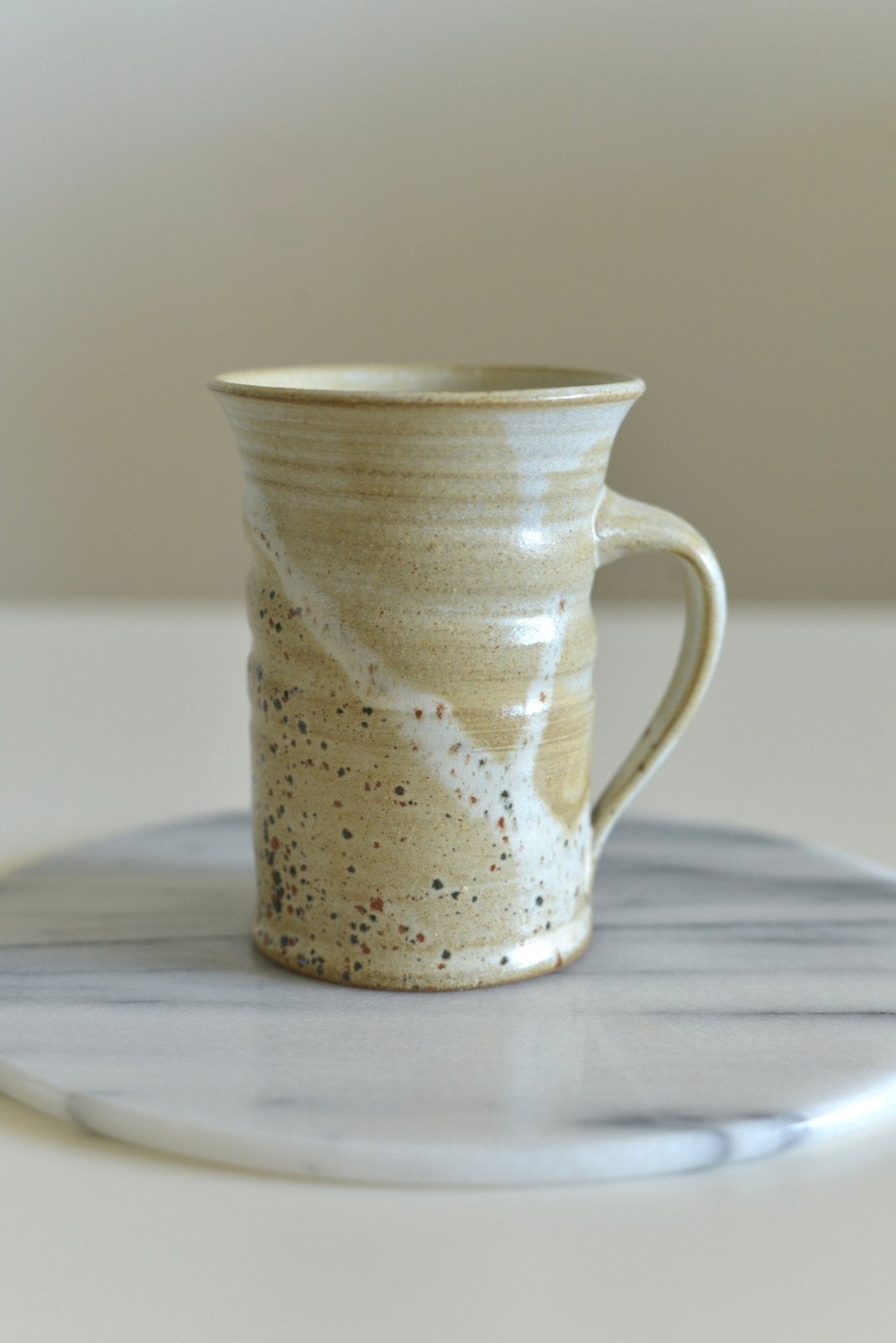 Handgemaakte vintage studio pottery mok, Ophalen of Verzenden