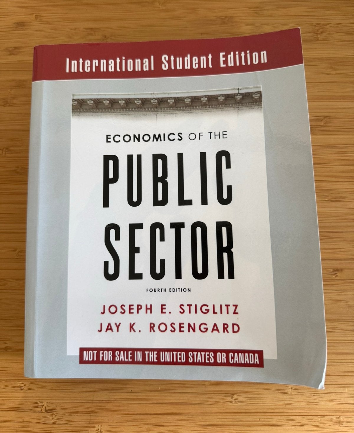 Economics of the Public Sector 4th Edt Stiglitz & Rosengard, Ophalen, Gamma, Gelezen, WO