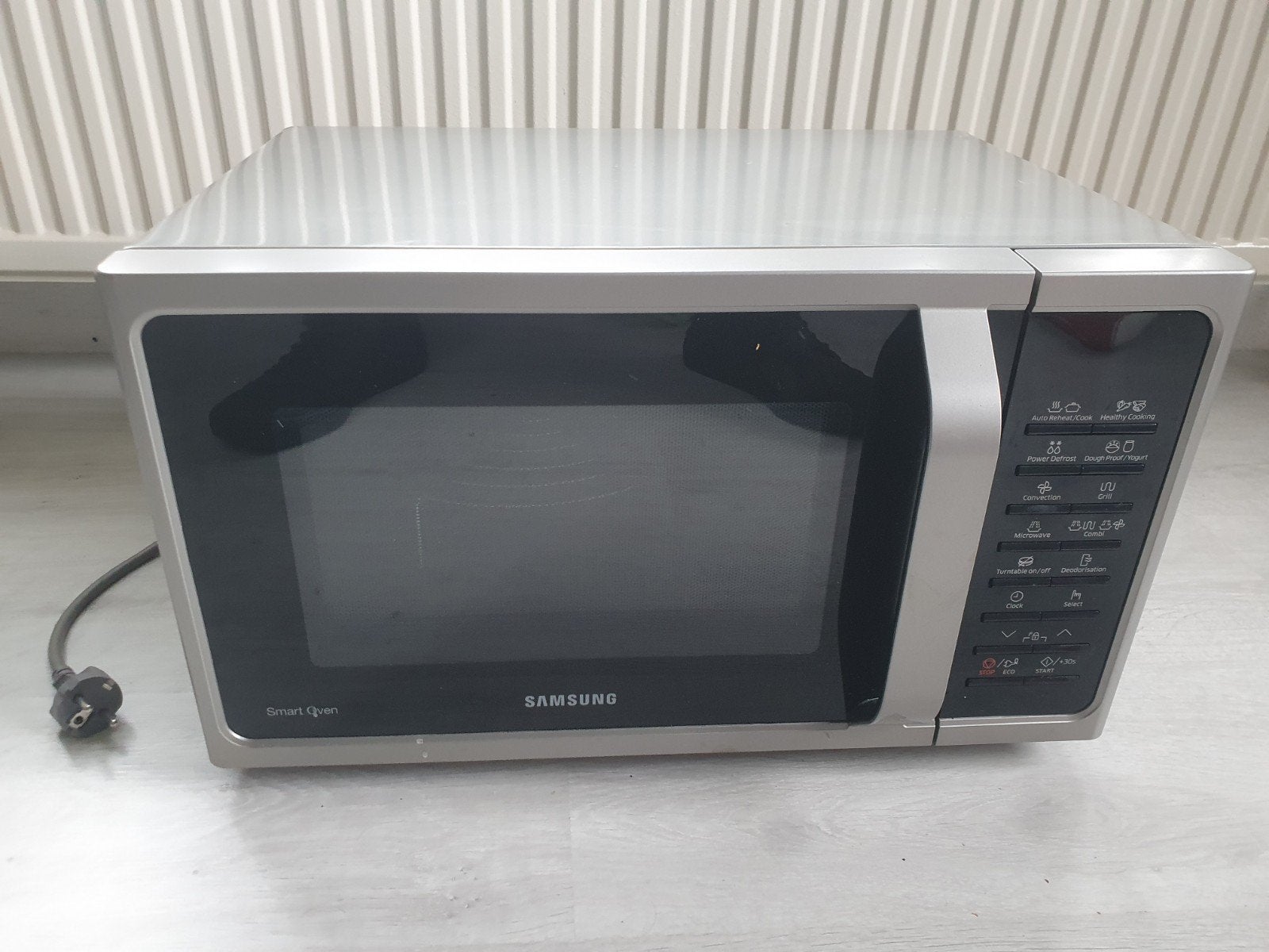 Samsung Smart Oven Combimagnetron - Zilver, Combimagnetron, Gebruikt, Ophalen of Verzenden, Draaiplateau
