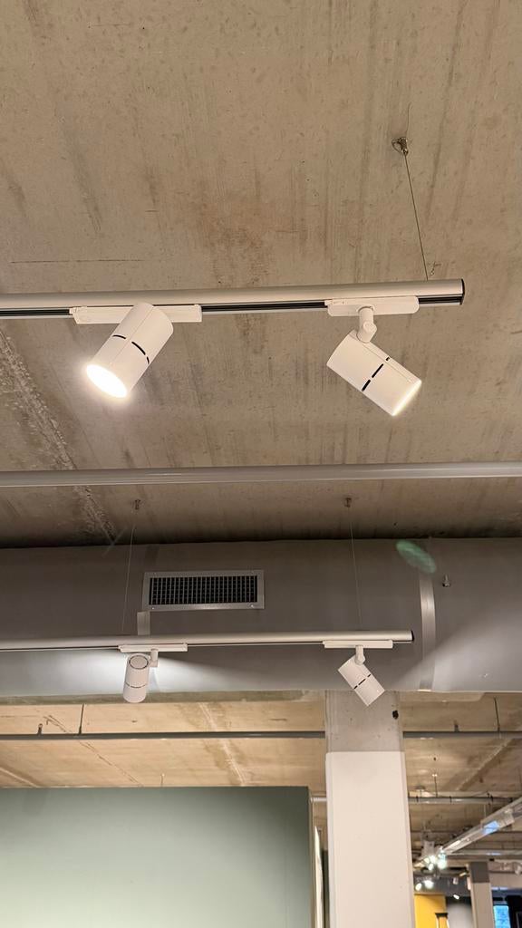 Lunoo Led verlichting met rails los per stuk, Ophalen