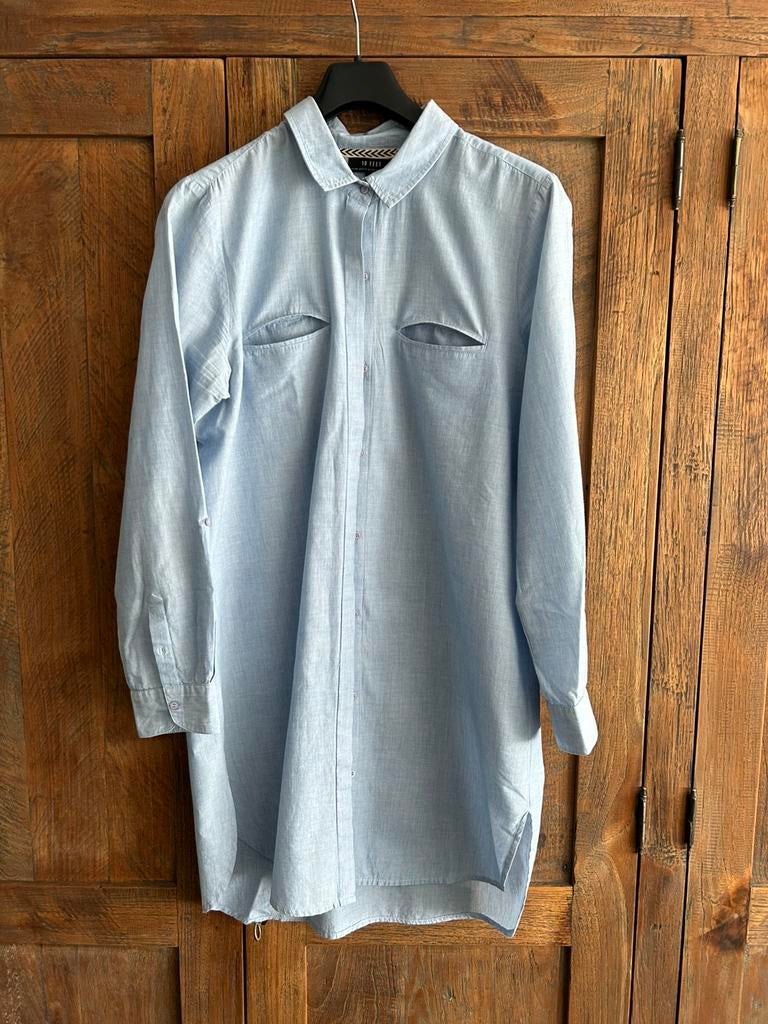 Blouse Tuniek van het merk 10 feet, Ophalen of Verzenden, Gedragen, Maat 42/44 (L), Blauw