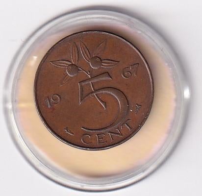 5 Cent 1967 B in Zeer Fraai, Verzenden, Koningin Juliana, 5 cent, Losse munt
