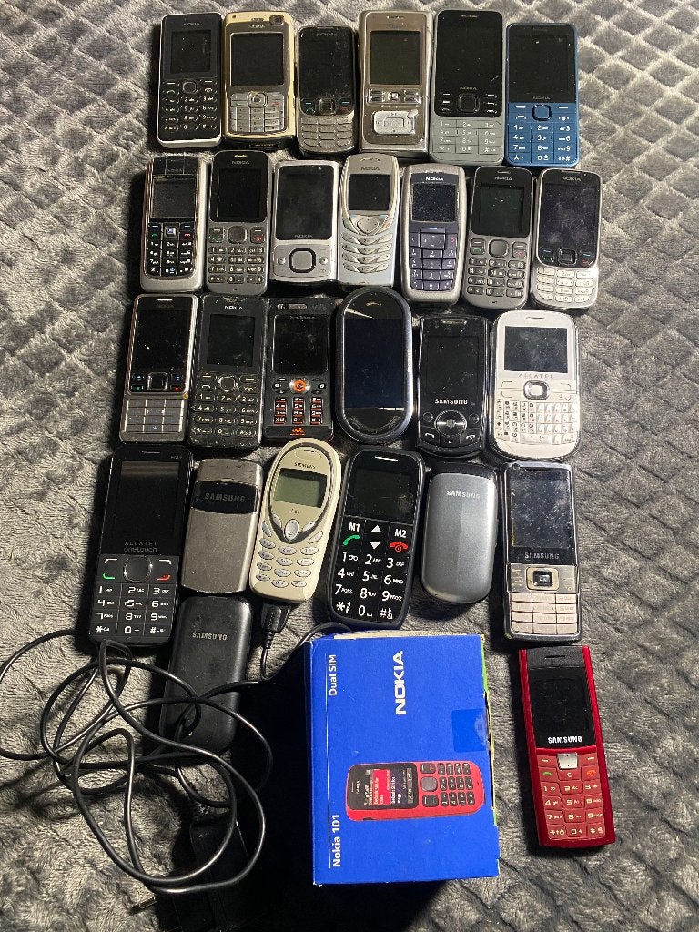partij werkend gsms, Ophalen, Gebruikt