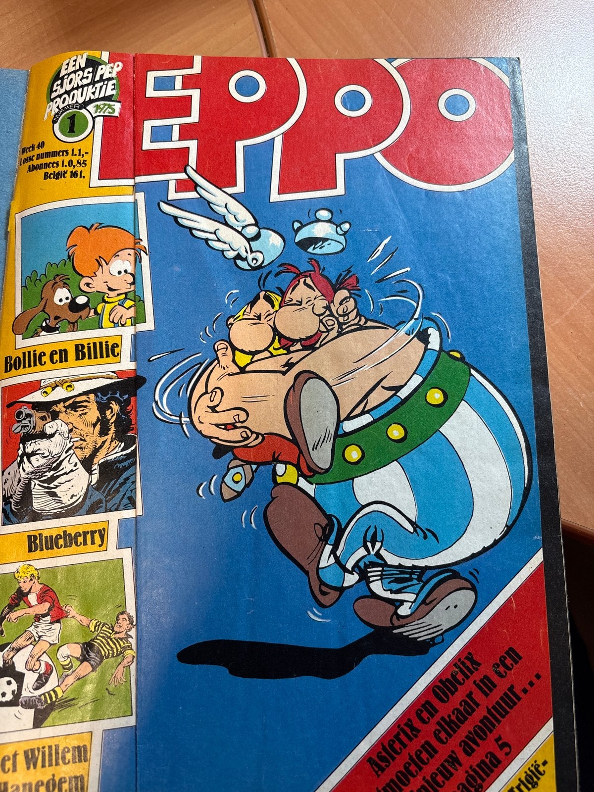 Eppo jaargang 1975, nummers 1 t/m 13, ingebonden, Boeken, Stripboeken, Meerdere stripboeken, Ophalen of Verzenden, Gelezen