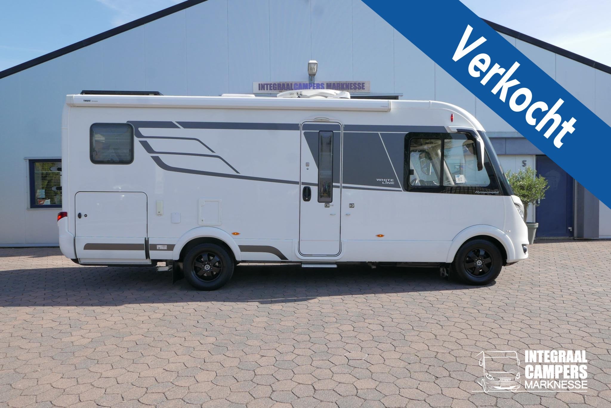 Hymer BMC-I 600 White Line | Bovenkastjes | Lage enkele bedd, Caravans en Kamperen, Campers, Tot en met 2, 7 tot 8 meter, Bedrijf