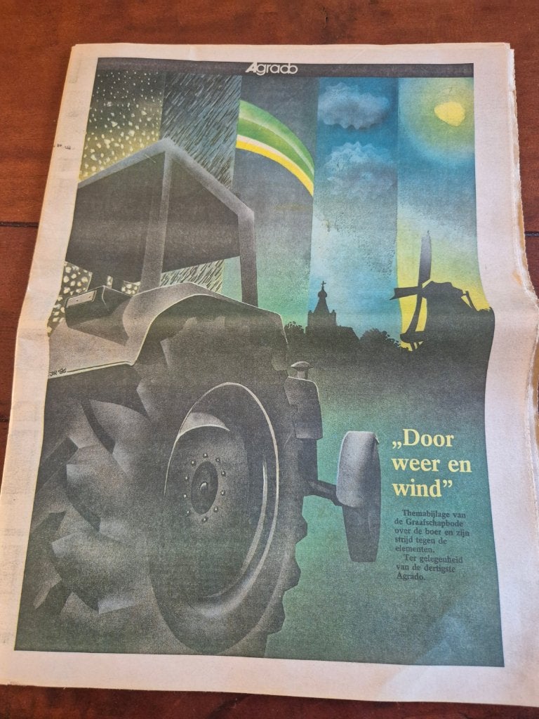 Agrado 1986 - Doetinchem, Ophalen of Verzenden, 1980 tot heden, Nederland, Krant