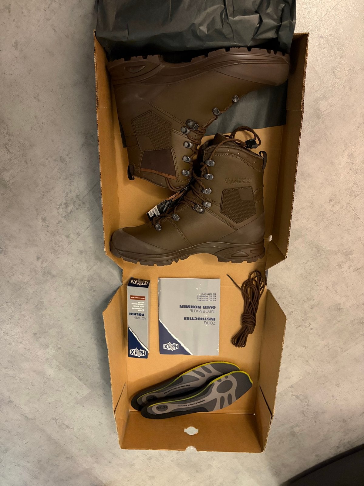 HAIX Laars gevecht multi, man, bruin - Maat 46 (295S), Bruin, Boots, Nieuw, Ophalen of Verzenden