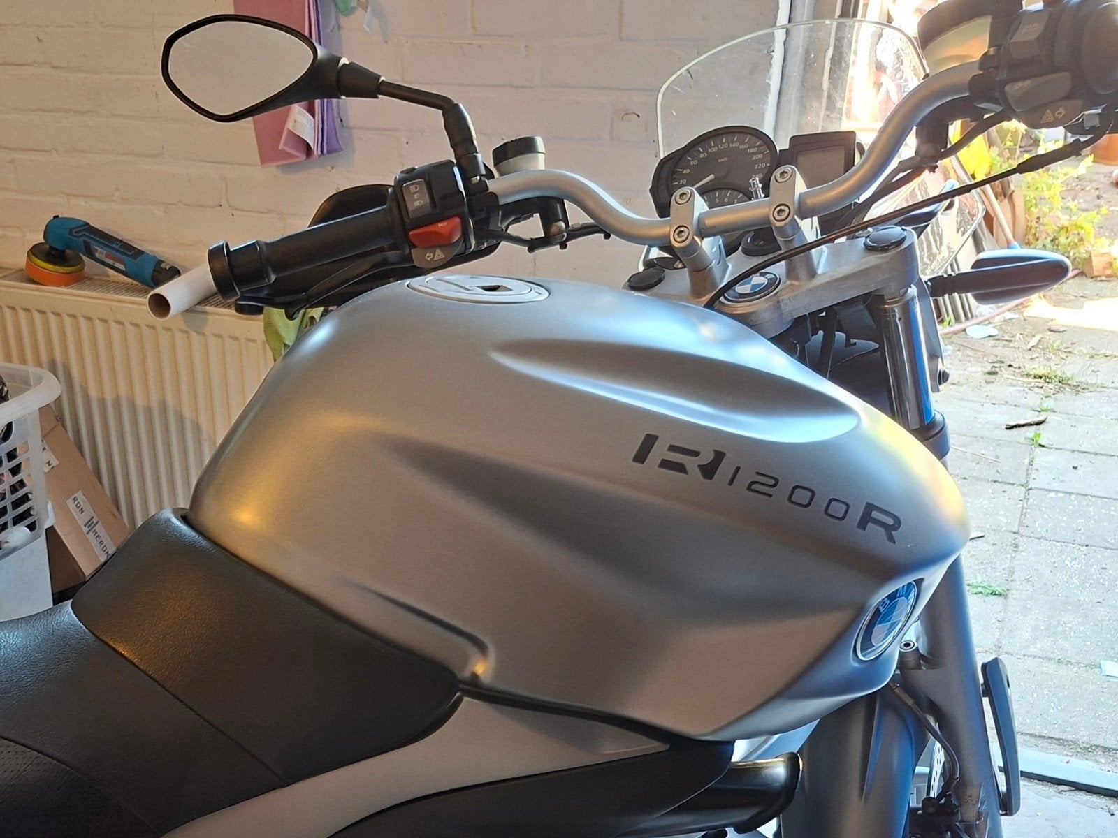 BMW R1200R 2007, Particulier, Toermotor, Sportuitlaat