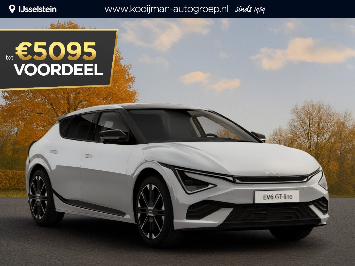 Kia EV6 GT-Line 84 kWh Nu €5.095,- voordeel! Nu tijdelijk